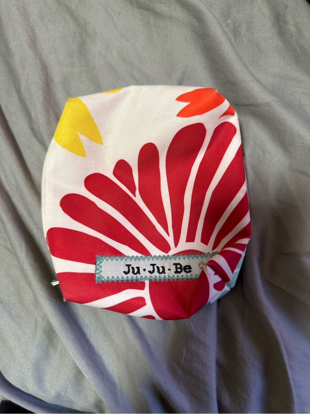 Ju-Ju-Be Kids Red, White & Yellow Floral Pouch